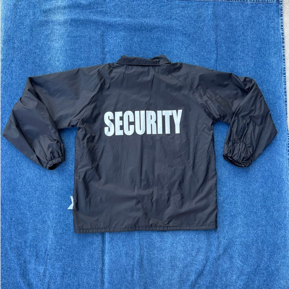 Rothco Security lined button up windbreaker jacket - image 1
